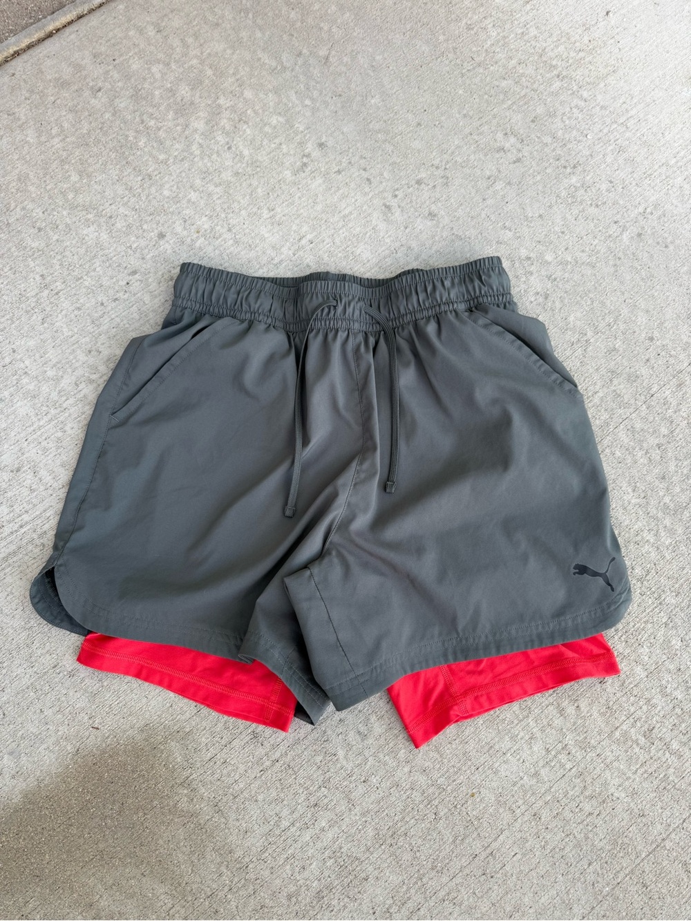 Men’s Puma compression shorts (size Medium)